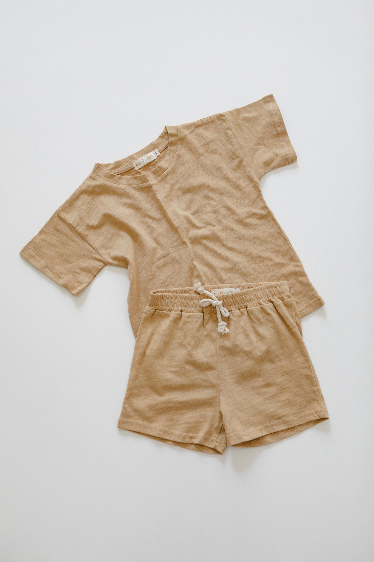 Organic Cotton Set - Caramel